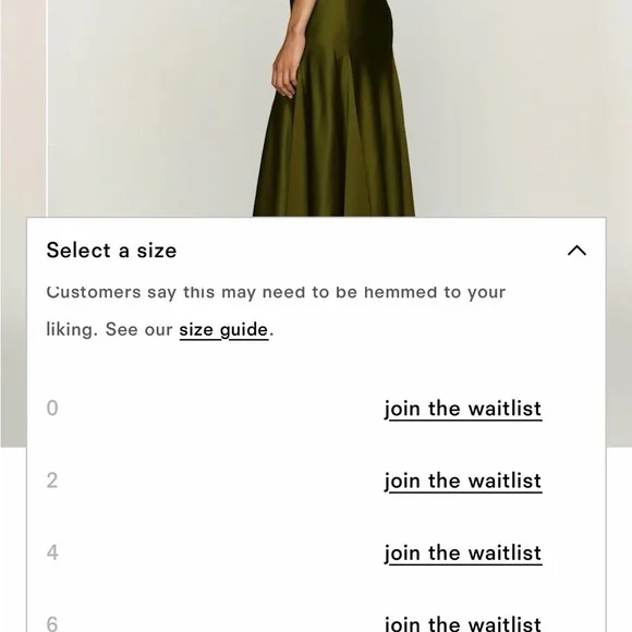 New Reformation Sera Silk Two Piece Set - Picture 7 of 17